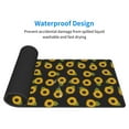 thumbnail image 4 of Pofeuu Sunflowers Print Desk Mat for Keyboard and Mouse，Computer Desk Matt for Desktop，Large Mouse Pad for Desk，Desk Pads on Top of Desks 12x31.5in, 4 of 8