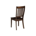 thumbnail image 2 of Alpine Furniture Rustica Set of 2 Side Chairs, Dark Espresso, 2 of 2