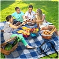 thumbnail image 1 of Manta de pícnic Bobo GrillKing, 203 x 203 cm, impermeable y resistente a la arena, 1 of 6