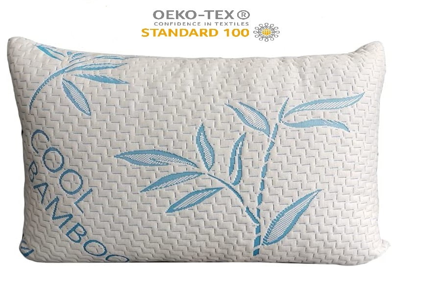 bamboo memory foam cooling pillow