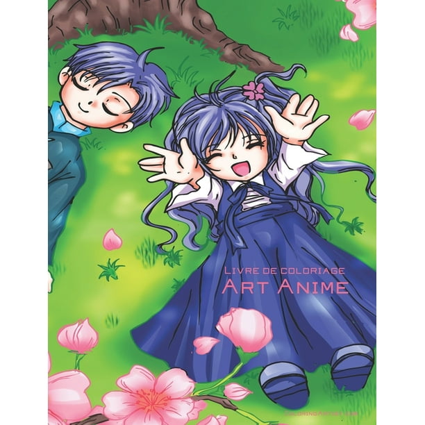 Art Anime Livre de coloriage Art anime (Series #1) (Paperback
