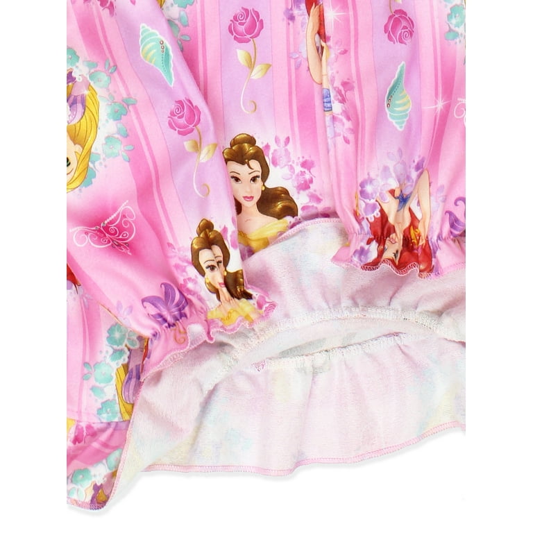Disney Princess Girls Long Sleeve Granny Gown Nightgown
