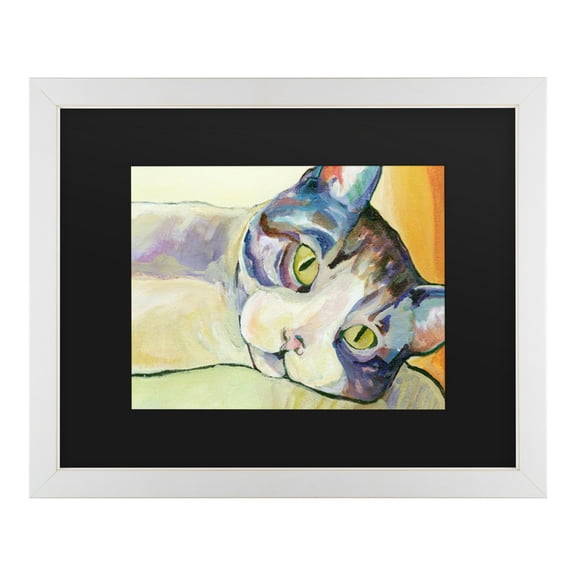 Trademark Fine Art 'Sunbather' Canvas Art by Pat Saunders-White