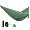 thumbnail image 1 of Outdoor Camping Hammock Sleeping Swing Garden Tree Hanging Bed w/ Rope (B), 1 of 9