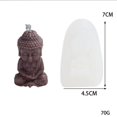 thumbnail image 1 of Molde de silicona para velas de Buda pequeño, elementos con forma de Amitabha, adornos para velas hechos a mano, 1 of 5