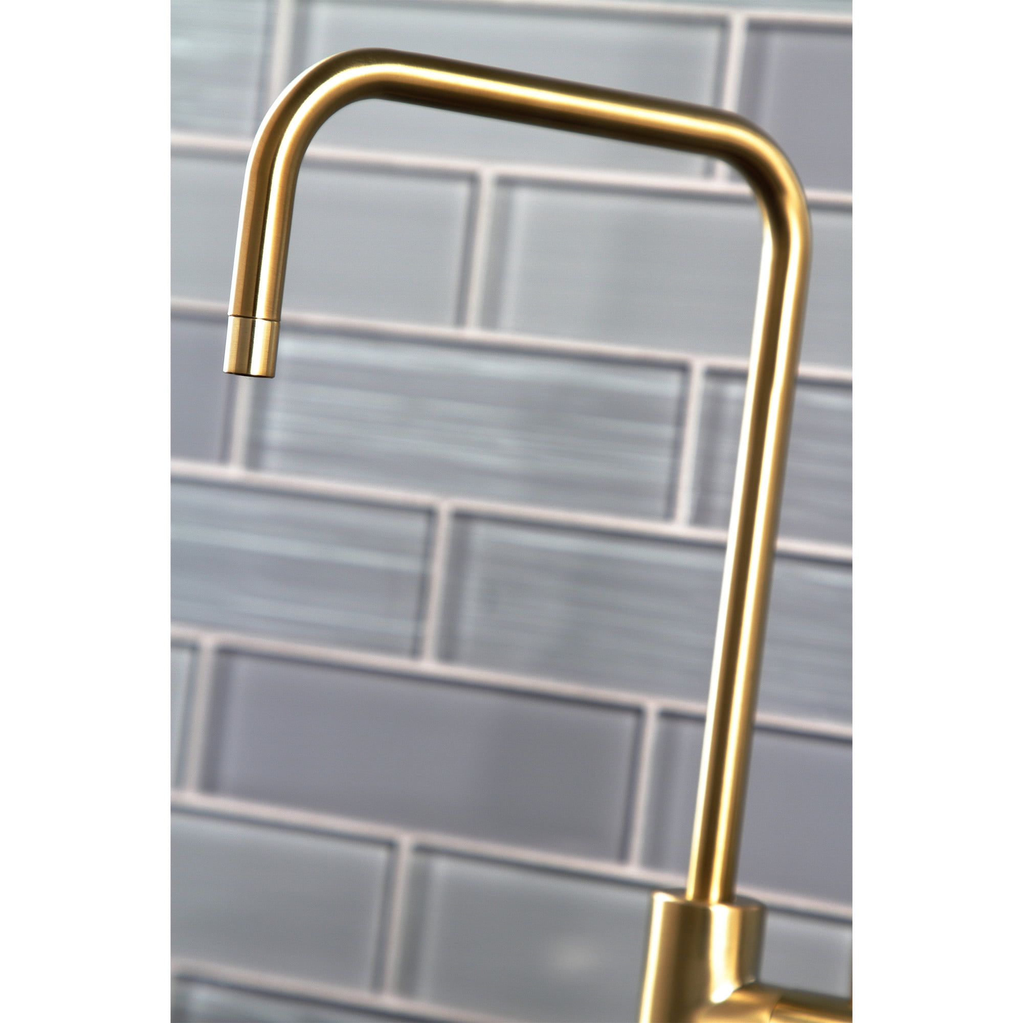 Kingston Brass KS6197NYL New York Single-Handle 1-Hole Deck Mount Water Filtration Faucet in Brushed Brass