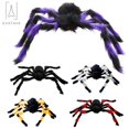 thumbnail image 2 of Gustave Halloween Spider for Outdoor Haunt House Halloween Decorations Realistic Hairy Spider Home Yard Decor - 30 inch - Random Color, 2 of 9