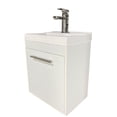 thumbnail image 1 of Gabinete Flotante para Baño con Llave Monomando y Lavamanos Blanco DECOMOBIL, 1 of 3