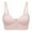 Pink, variant on Exerin Bras for Women Plunge Wirefree Pullover Push Up Comfortable Padded Plus Size Bra(Beige,36C)