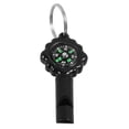 thumbnail image 1 of Shisuyan Keychain Whistle Pendant Compass Survival Gear For Outdoor Adventure Compact And Easy To Carry, 1 of 8