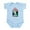 Sky Blue, variant on CafePress - Play Doh Mix It Up Body Suit - Baby Light Bodysuit, Size Newborn - 24 Months