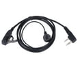 thumbnail image 3 of 2X 2 Pin Covert Acoustic Air Tube Mic Microphone Earphone Earbud Headset Earpiece Headphone For, 3 of 8