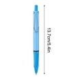 thumbnail image 4 of Press Pen Rollerball Pen, Dark Tip 0.38 Extra Fine Nib, Multicolor Portable Fancy Pen Gift Set, Students Daily Writing Practice Press The Pen Can Change The Ink Bag, 4 of 6