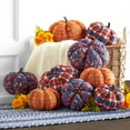 thumbnail image 2 of Decorative Harvest Plush Pumpkin, 2 of 19
