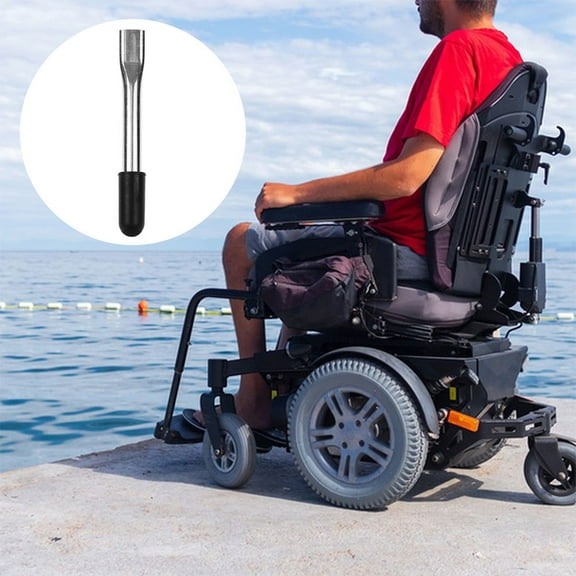 FRCOLOR 2pcs Wheelchair Brake Handle Extensions For Enhanced Safety And Convenience Wheelchair Transport Chair Brake Handle Extension Wheelchair Brake Extenders