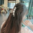 thumbnail image 2 of Retro Pearl Hairpin Elegant Back Of Head Clip For Women Style Hair Accessory, 2 of 8