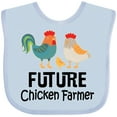 thumbnail image 3 of Inktastic Future Chicken Farmer Childs Boys or Girls Baby Bib, 3 of 4
