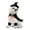 B, variant on Sylvtty Halloween Labrador Puppy Statue Resin Witch Dog Figurine with Hat Cape Spooky Pet Sculpture Home Garden Decor