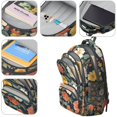 thumbnail image 4 of Pioneer Flower Backpack for School,Cute School Bag,Schoolbag with Adjustable Shoulder Straps & Padded Back,16.9 Inch, 4 of 5