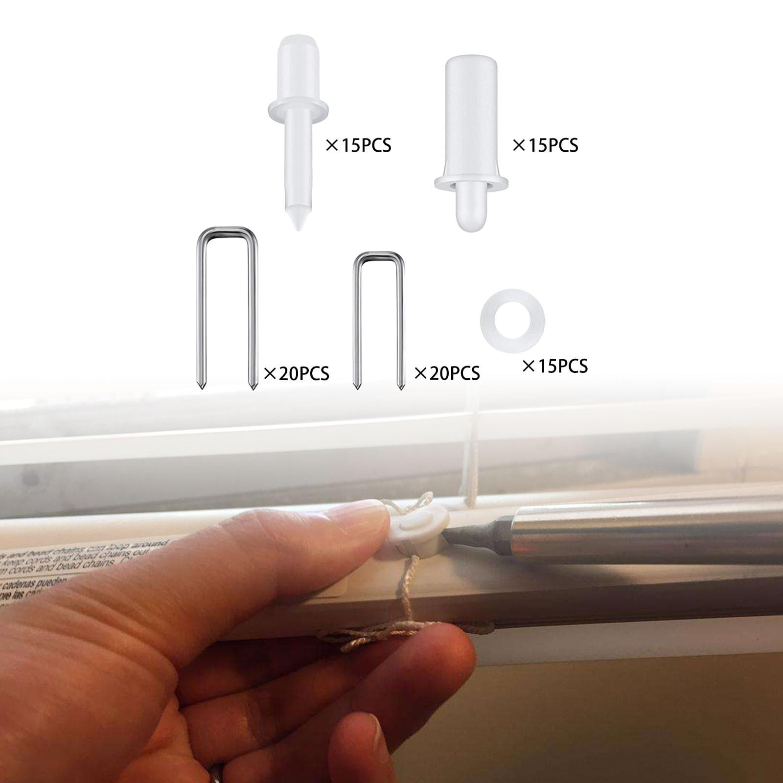 85 Pieces Repair Plantation Shutters Set Louvers Staples for Home