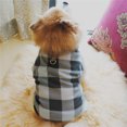 thumbnail image 4 of CICRKHB Dog Vest Pet Dog Cat Villus Warm Vest Puppy Doggy Apparel Clothing Pet Supplies Black, 4 of 5