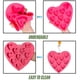 thumbnail image 4 of Marstore Moldes Para Pasteles En Forma De Corazón Para Hornear Moldes De Corazón Grandes De 2 Pulgadas, 10 Cavidades Adecuadas Para Moldes De Cubitos De Hielo, Moldes De Chocolate, Moldes De Silicona, 4 of 5