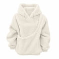 thumbnail image 4 of DHFJKG Cat Dog Pouch Hoodies For Women Fuzzy Sweatshirt Pet Holder Kangaroo Pocket Carries Pullover, 4 of 7