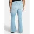 thumbnail image 3 of Sofia by Sofia Vergara Women's and Women's Plus Melisa Flare High Rise Jeans, 30.5", 32.5" and 34.5" Inseams, Sizes 0-28, 3 of 5