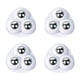 thumbnail image 2 of 4 ruedas giratorias autoadhesivas con polea y ruedas versátiles con deslizadores giratorios de 360 ​​grados Blanco, 2 of 9