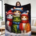 thumbnail image 5 of FLASHLUMI 40"×50" Soft Sherpa Blanket, Cozy Plush Warm Throw Blanket for Couch Bed Sofa Home Office Decor, 5 of 10