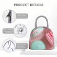 thumbnail image 4 of Disketp Pastel Macarons Delight Bolsa Térmica para Almuerzo, Lonchera con Abertura Amplia y Gran Capacidad, Organizador Reutilizable para Mujeres, Hombres y Adultos, 4 of 6