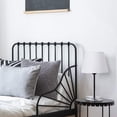 thumbnail image 6 of Haitral Modern Black Bedside Lamp with Acrylic Base Set of 2, 6 of 7