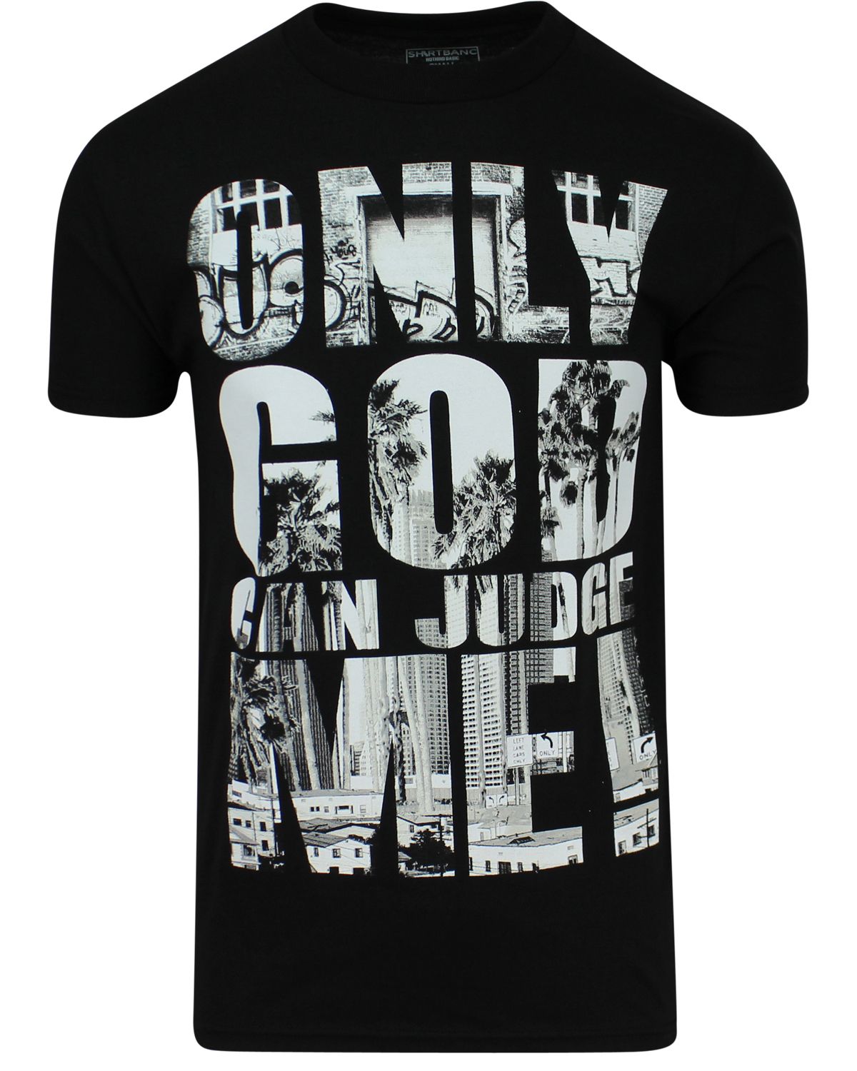 ShirtBANC Brand Only God Can Judge Me Mens Shirt Hip Hop Inspired Apparel - image 1 of 3
