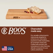 John Boos R-Board Reversible Wood Cutting Board, 18 x 12 x 1 1/2, Maple