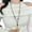 Gold, variant on Meaningful Peanut Jewelry Alloy Pendant Necklace Adjustable Neckchain Accessory
