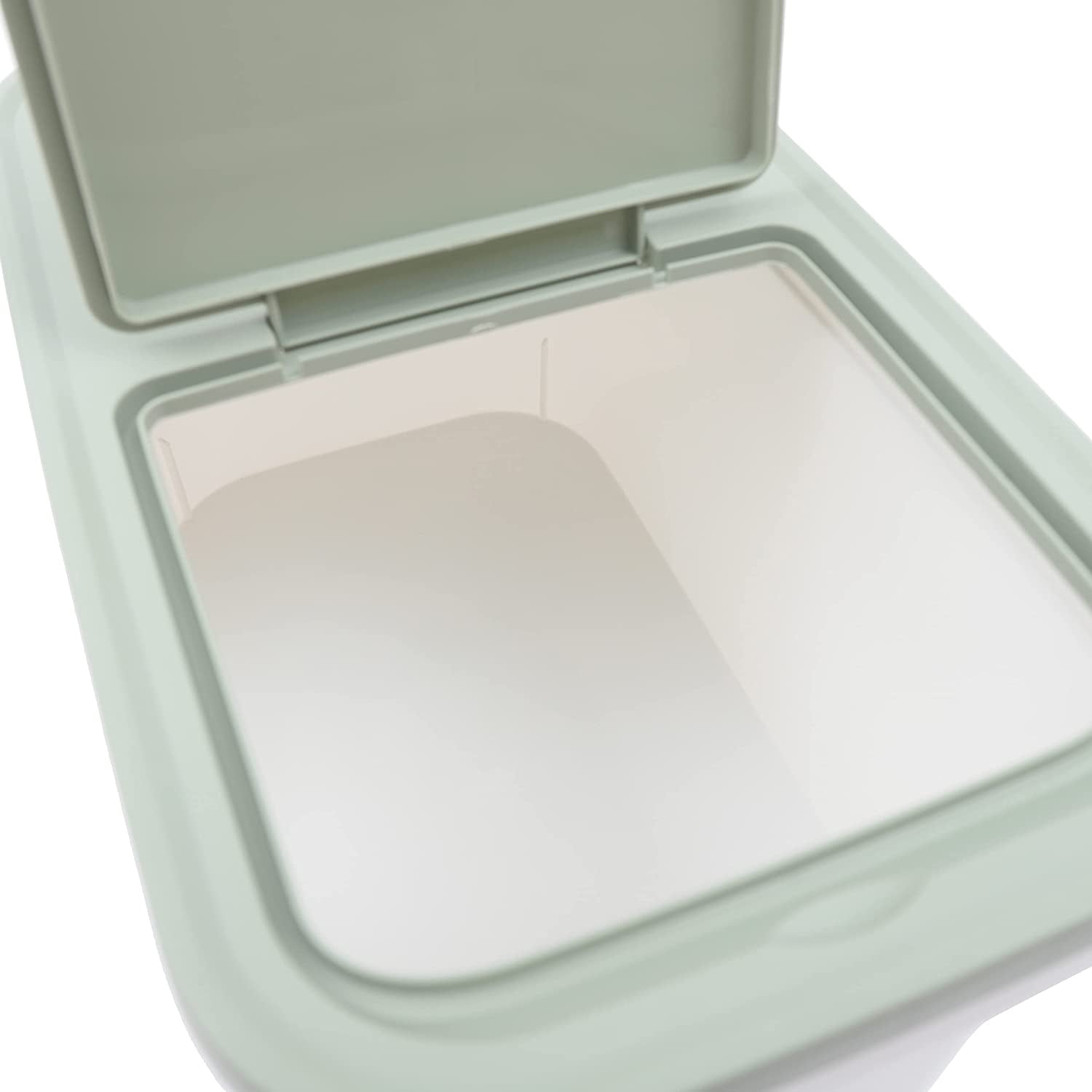 Miumaeov 22lbs Grain Tank Rice Bucket Plastic Deli Food Storage Containers With Airtight Lids Extra Large Food Containers Airtight Kitchen Storage Containers to Store Dry Food