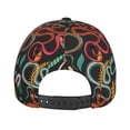 thumbnail image 3 of Lsque Snake And Flower Baseball Cap Trucker Low Profile Hat Golf Dad Hat Adjustable Original Classic Unconstructed Plain Cap Men Women, 3 of 9