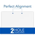 thumbnail image 3 of Hole Punch Swingline, perforadora de 2 agujeros, capacidad para 28 hojas, color negro, 3 of 7