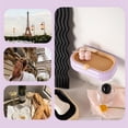 thumbnail image 5 of POYOGA Double Layer Square Soap Dish Cover Plastic Drain Soap Box Household Storage, 5 of 11
