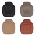 thumbnail image 3 of Cojín De Asiento De Coche De Cuero Pu Cojín De Asiento De Coche Delantero Protectores De Asiento De Coche Universales Antideslizantes Para Conductores Y Trabajadores De Oficina Eigraketly VI012426-02, 3 of 6