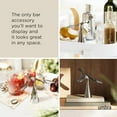 thumbnail image 4 of fafa-Tipsy Ouvre-Bouteille – Outil et Accessoire de Bar Sculptural Équilibrant pour Oiseaux, Chrome, 4 of 4