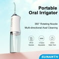 Water Floss Water Dental Flosser Teeth Pick Portable Cordless Oral