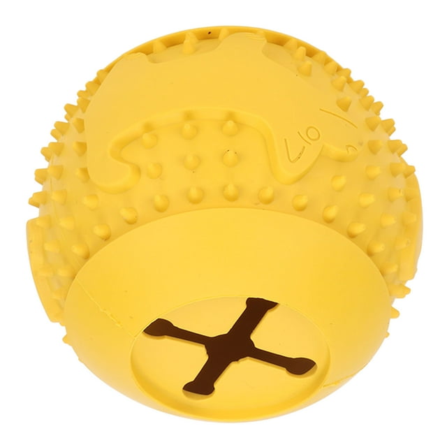 Dog Chew Toy, Funny Rubber Eco Friendly Dog Treat Toy Ball Bite Resistance Interactive For Pets For Outdoor For Dogs