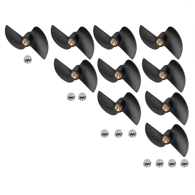 Kit de Héices de Repuestro de 10 piezas, para Barco FT009 RC, Mejora El Rendimiento de Control, Vida útil ultralarga