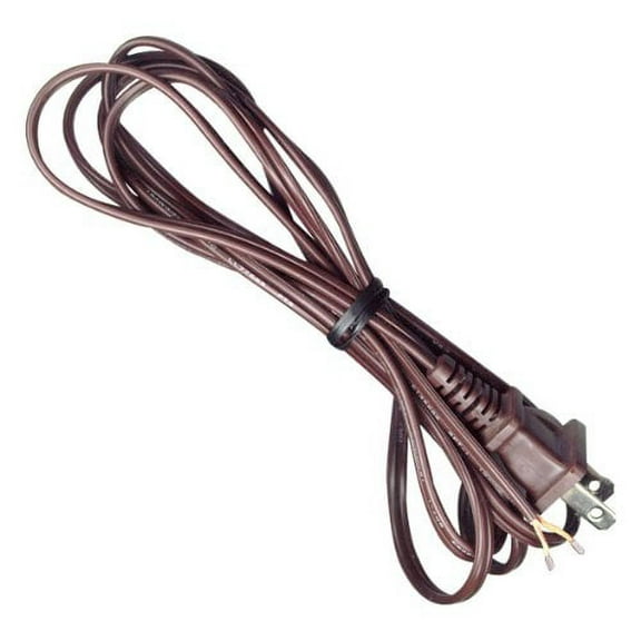 National Artcraft® 8' Brown Heavy Duty Lamp Cord with Stripped and Tinned Ends (Pkg/5)