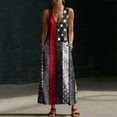 thumbnail image 5 of Zedker Dresses for Women Summer 2026 Spaghetti Strap Scoop Neck Floral Maxi Dress Flowy Boho Long Sundress with Pockets Multicolor XXXL, 5 of 8