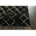 thumbnail image 4 of Nourison Grafix Modern Moroccan Black 7'10" x 9'10" Area Rug, (8' x 10'), 4 of 6