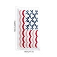 thumbnail image 2 of 4th of July Patriotic Beach Towel, Oversized Quick Dry Absorbent Bath Cloth, Soft Skin Friendly Fabric for Seaside Vacation Outdoor Holiday Use, D, 2 of 6