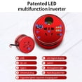 thumbnail image 2 of Mistaha 150W Car Power Inverter High Power QC3.0 Fast Charge 12V to 220V Car AC, 2 of 8