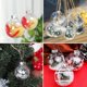 thumbnail image 4 of Bolas navideñas transparentes para llenar 6 cm / 8 cm / 10 cm Bola decorativa de plástico para la decoración del hogar Fiesta de Navidad Decoración de la boda oso de fresa Hogar, 4 of 5